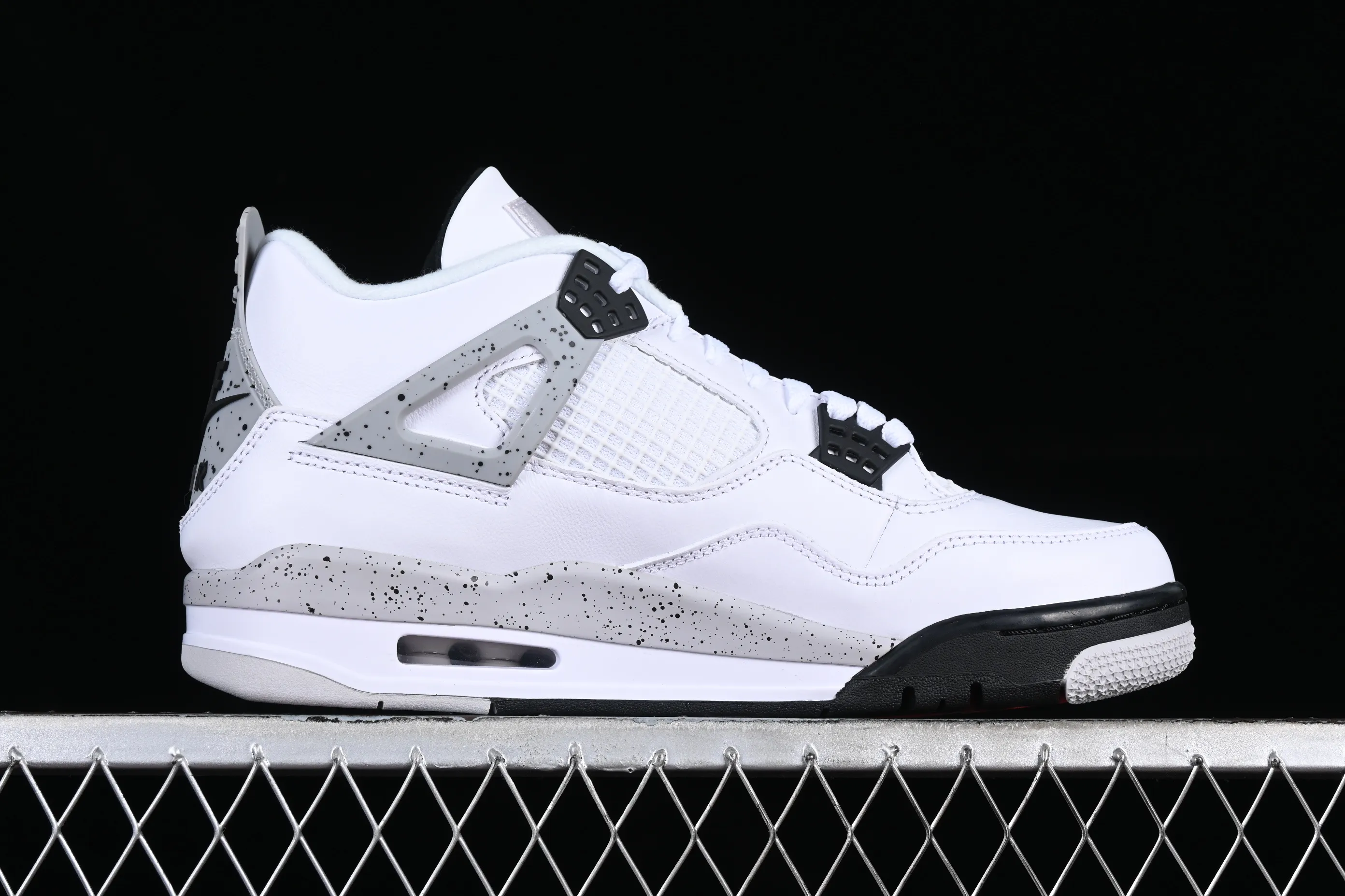 All categories Air Jordan Jordan series basketball shoes Air Jordan 4 GX foreign trade version Air Jordan 4 Retro "White Cement" AJ4 Joe 4 white cement white gray 840606-192